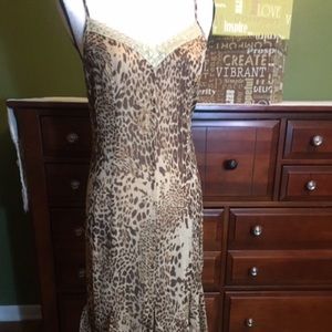 Animal Print Dress Size 4